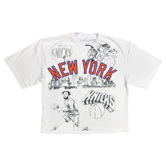 Kiy Studios "NY ECF" White T-Shirt