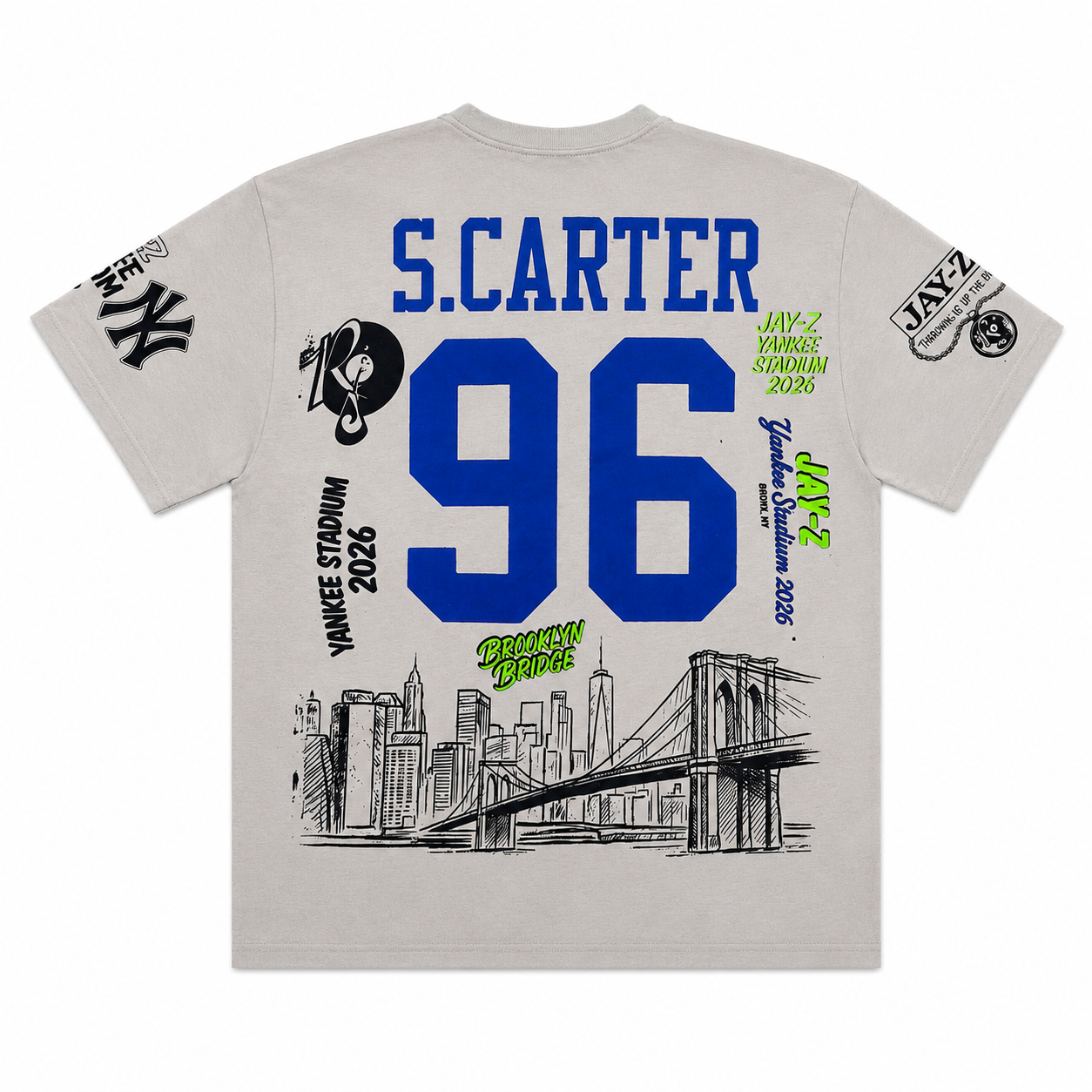 Kiy Studios "Live in the BX" T-Shirt Gray