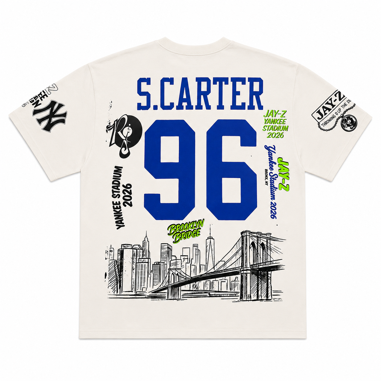 Kiy Studios "Live in the BX" T-Shirt White