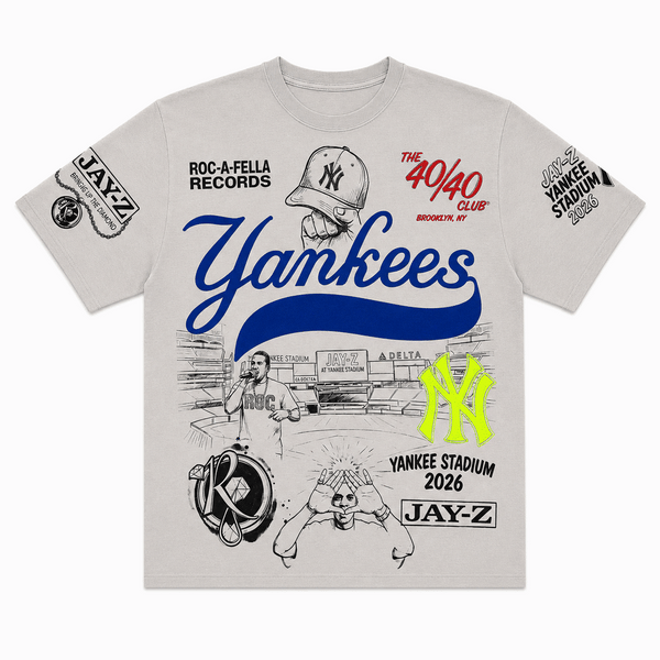 Live in the BX Gray tee, front and back flashing animation