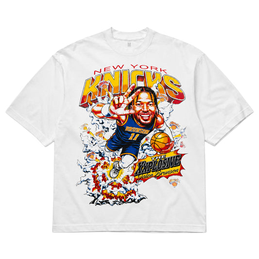 Kiy Studios "EXPLOSIVE JB" White T-Shirt