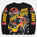 Kiy Studios "Dino Park" Racing LS T-Shirt