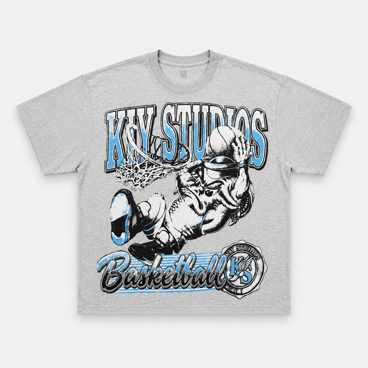 Kiy Studios "KSB" Grey T-Shirt