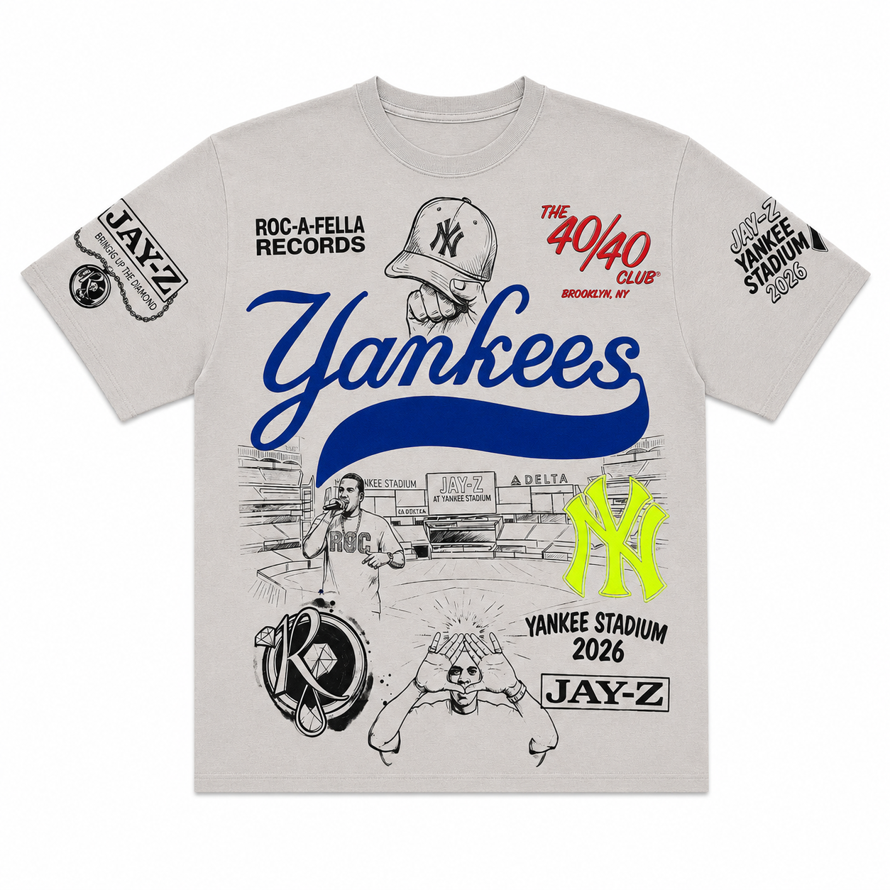 Kiy Studios "Live in the BX" T-Shirt Gray
