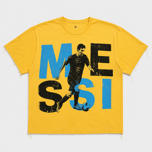 Kiy Soccer "La Pulga" T-Shirt "Yellow"