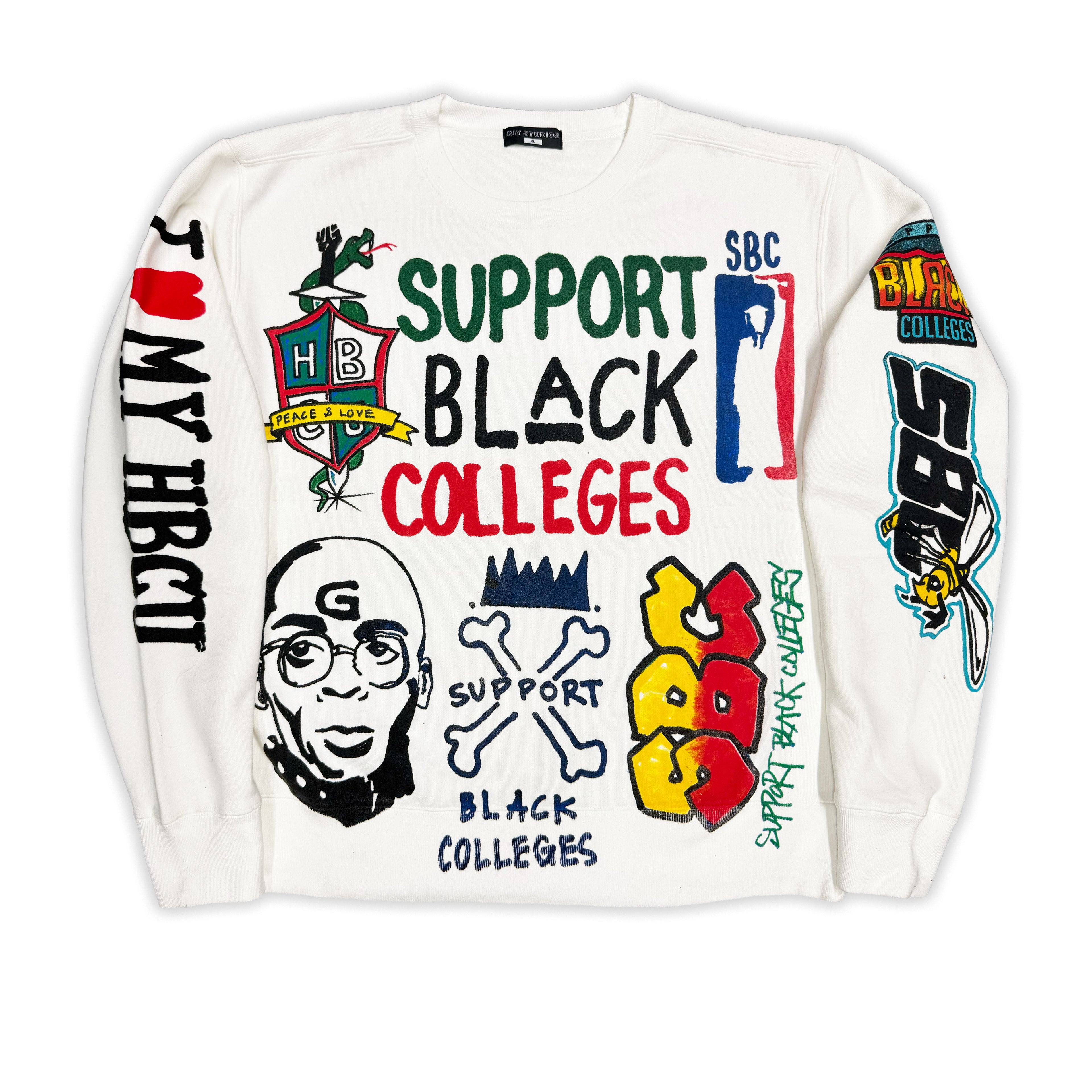 KIY x SBC "School Spirit" Crewneck Sweater