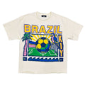 Kiy Studios "Futebol brasileiro" Cream T-Shirt