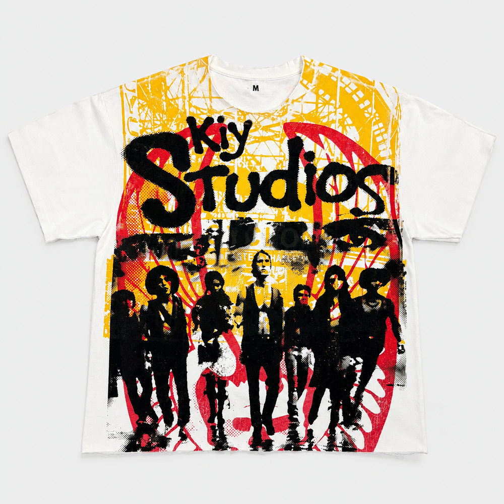 COME OUT N PLAY tee, front and back flashing animation