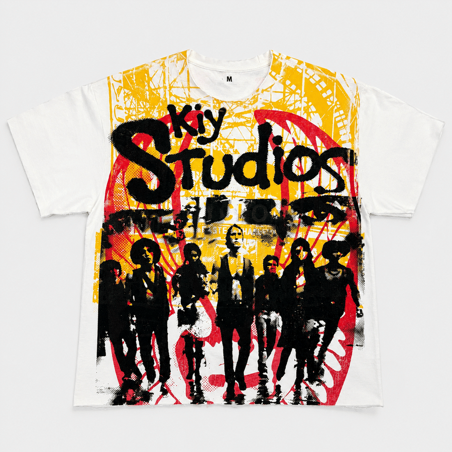 COME OUT N PLAY tee, front and back flashing animation