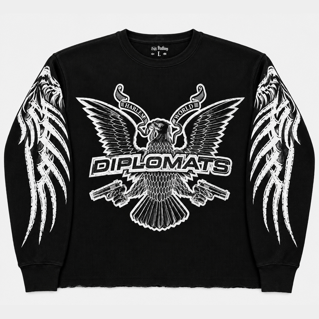 Diplomats Harlem World Black Thermal front