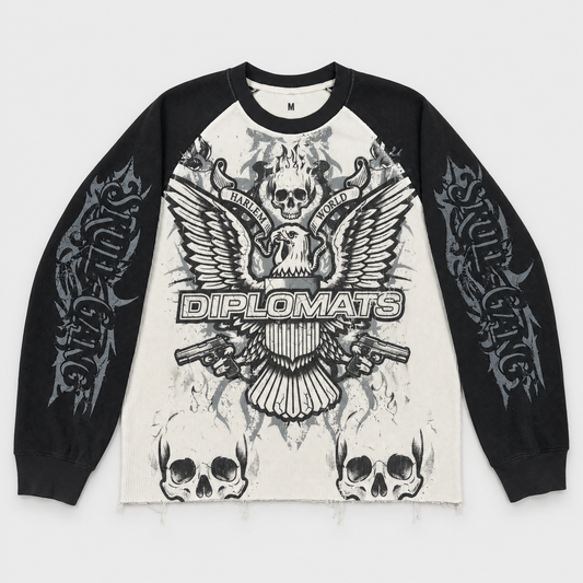 Kiy Studios Diplomats Skull Gang Thermal - Front