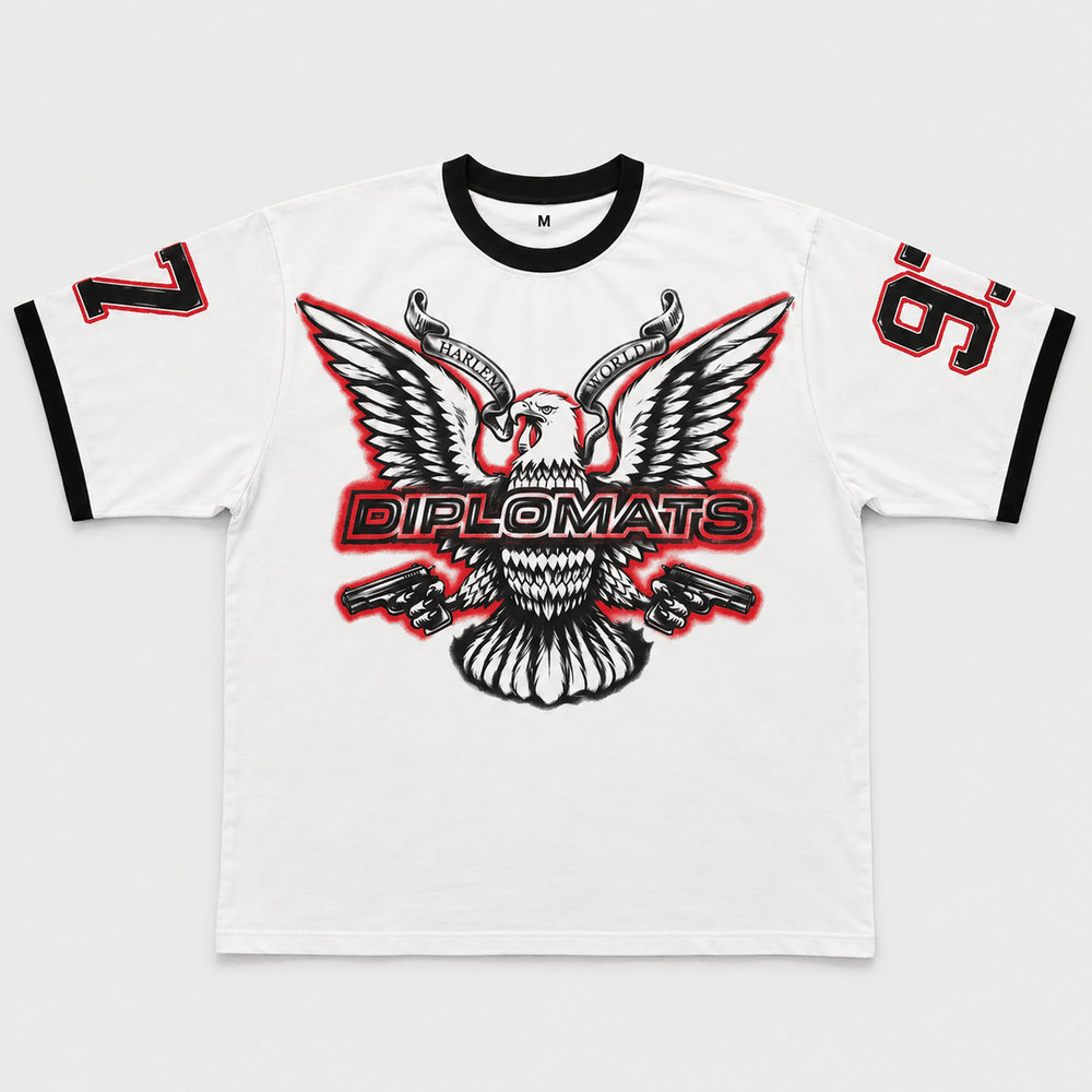 Diplomats 97 Ringer Tee front/back