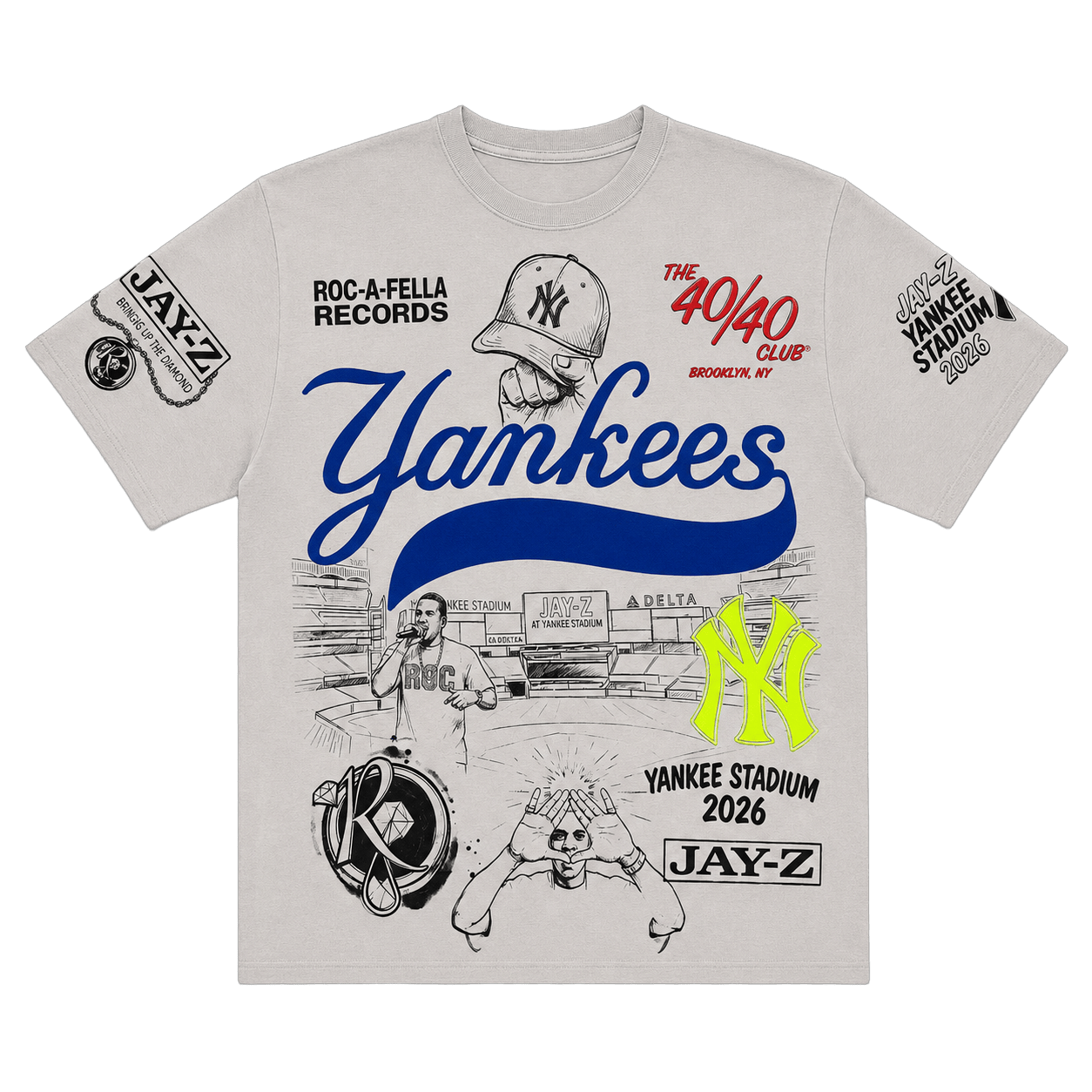 kiy-studios-live-in-the-bx-t-shirt-gray floating cutout