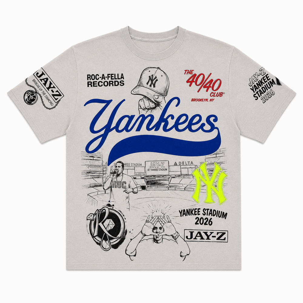 Live in the BX Gray tee, front and back flashing animation