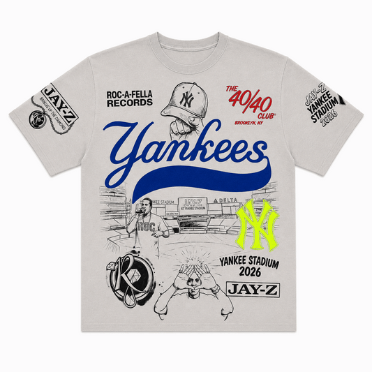 Live in the BX Gray tee, front and back flashing animation