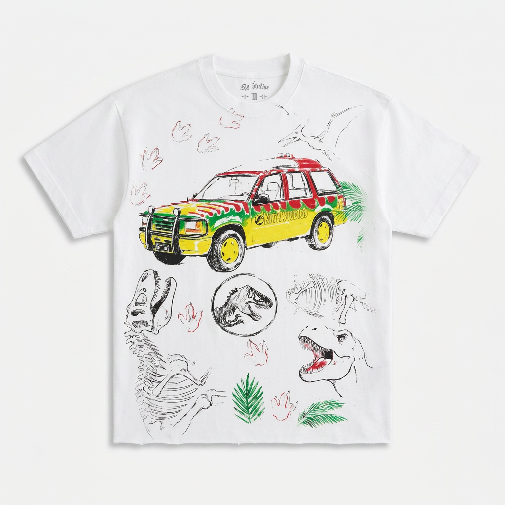 Kiy Studios "Dino Park" Achaeologist T-Shirt